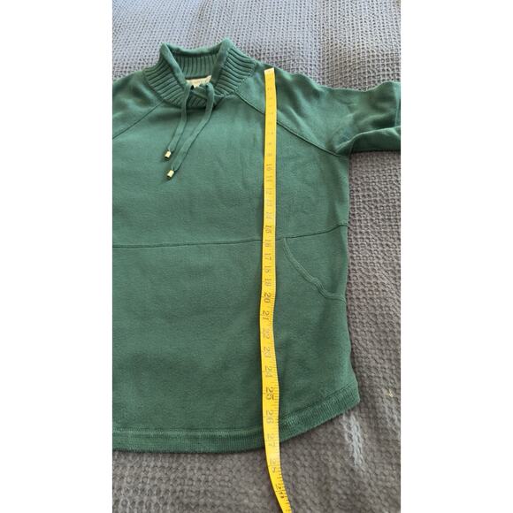 Max Studio Green Kangaroo Pocket Sweater XL Eagles Jets Packers Seahawks - Picture 3 of 7